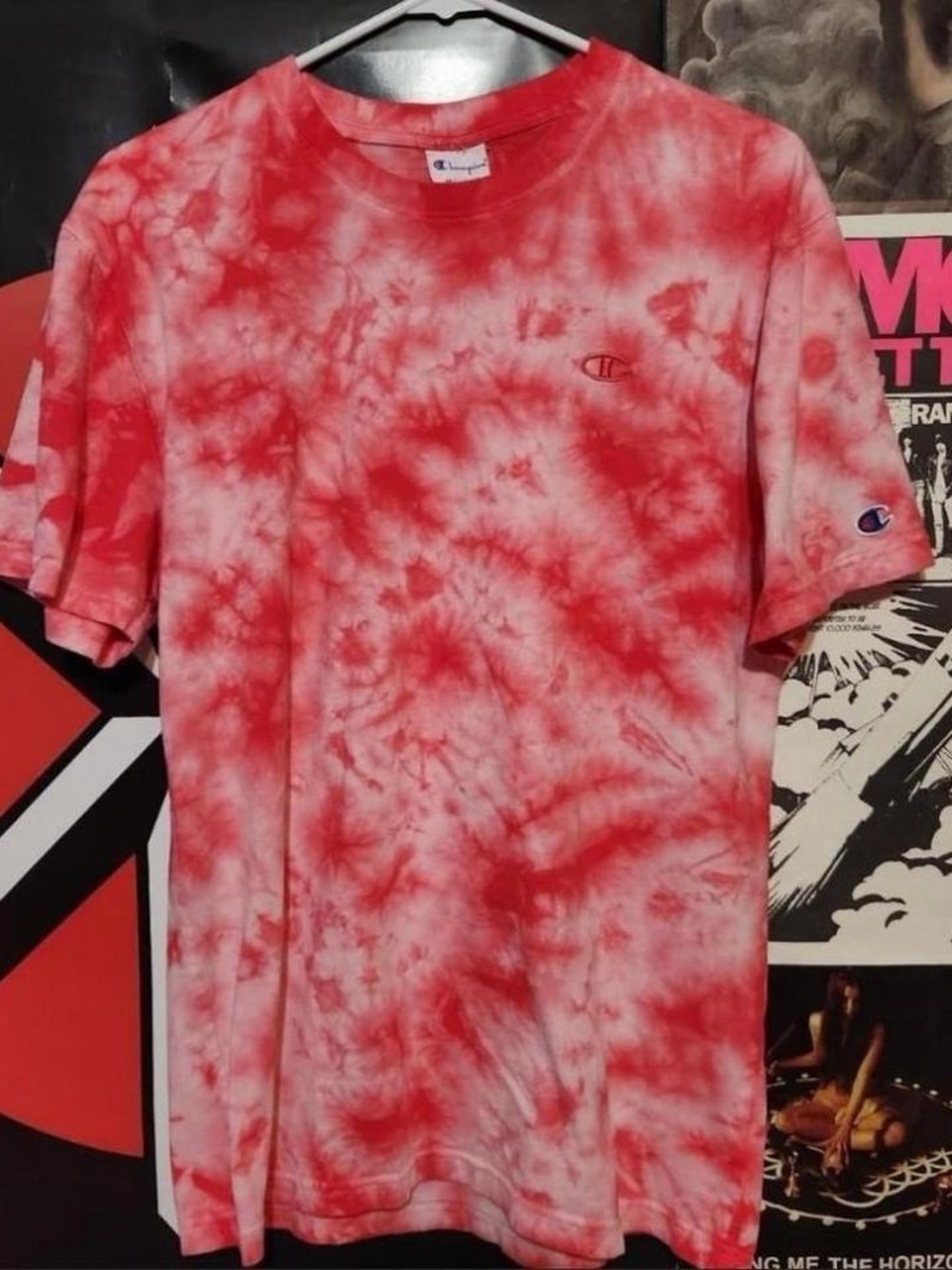 Champion tye dye tee shirt